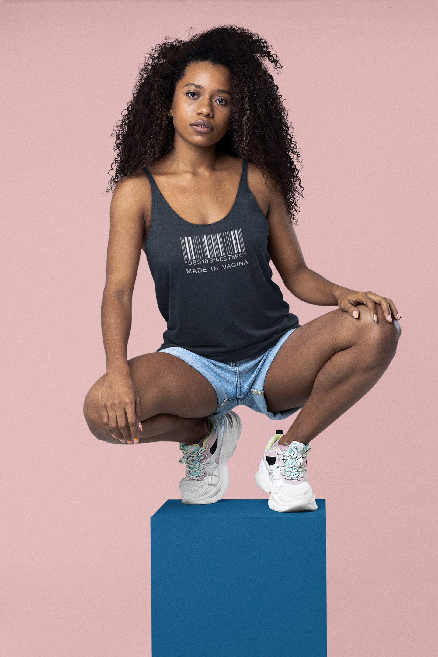 Made in Vagina Women's Racerback Tank