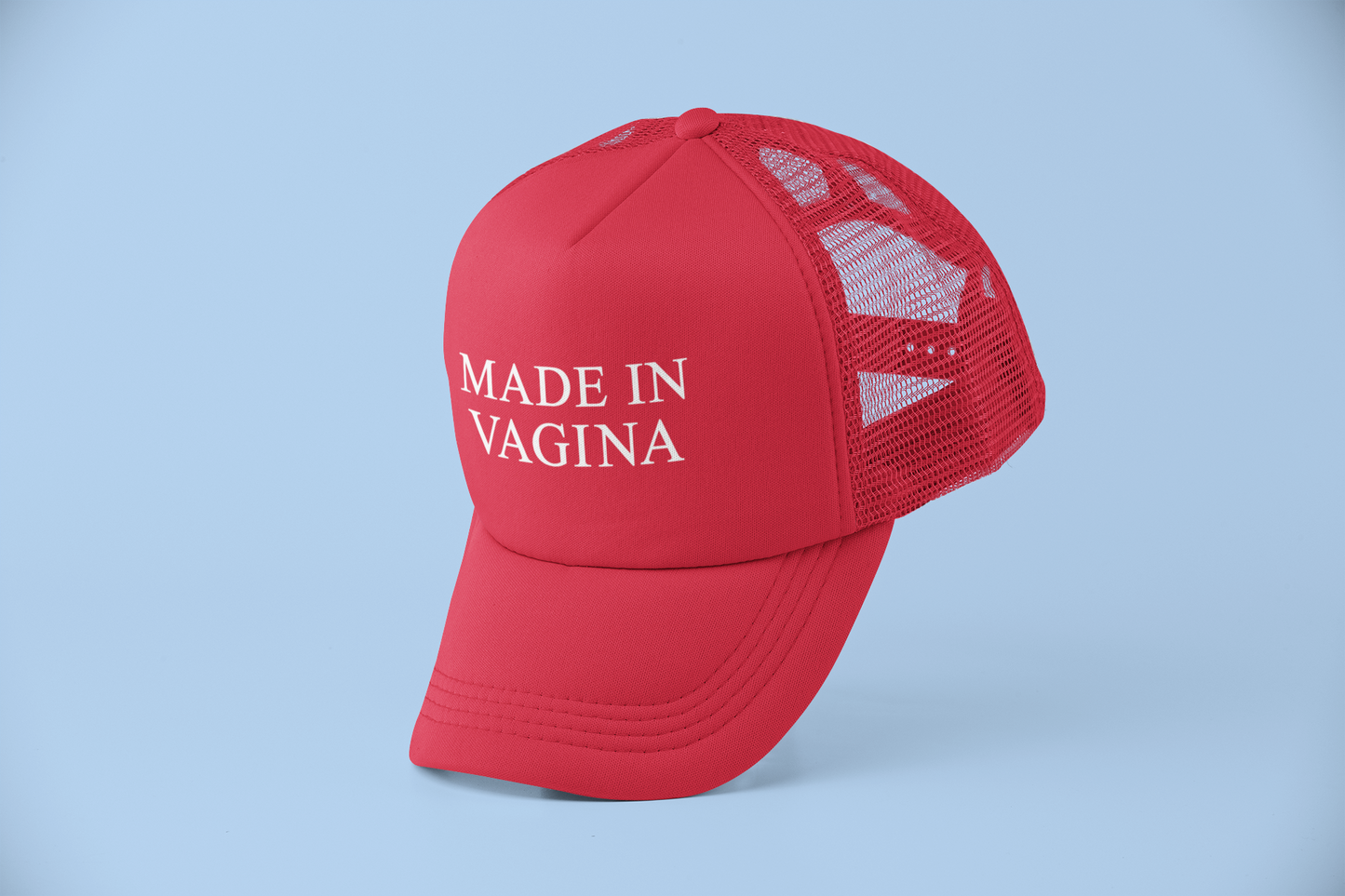 Made in Vagina Red Hat (Printed)